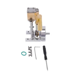 V1313 Mini Vertical Single-Cylinder Steam Engine Model with Reversing Mechanism Steam-Powered Mechanical Model