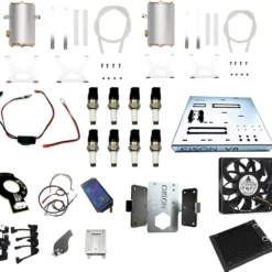 Water Cooling Starting Accessories Set & MCU Ignition Kit for CISON LS-52 V8 Engine
