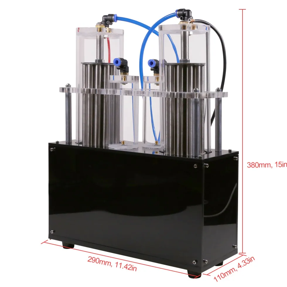 Water Electrolysis Machine - Oxygen Generator - Water Electrolysis Device with Double Outlet (Hydrogen and Oxygen Separated) - Enginediy