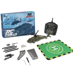 WL K170 Black Hawk UH-60L 170 Size 2.4G 4CH Flybarless RC Helicopter with Adjustable Left and right Hand Throttle (RTF Version)