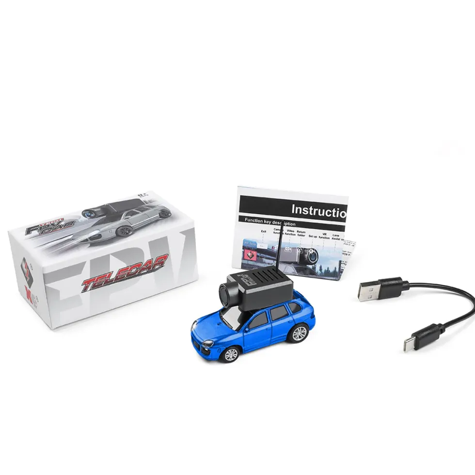 WL 1/64 Scale APP-Controlled Fully Proportional FPV Mini RC Car with WiFi Module and 3-Speed Modes