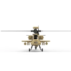 WOLFBUSH & YU XIANG F11-N AH64 Apache RC Helicopter – 1/32 Scale 2.4G 6CH Coaxial Dual Rotor with Optical Flow Altitude Hold