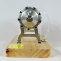 Working Multi-Stage Centrifugal Steam Turbine Model, Alloy External Combustion Engine Demonstration Model for Educational Science Teaching Display