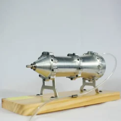 Working Multi-Stage Centrifugal Steam Turbine Model, Alloy External Combustion Engine Demonstration Model for Educational Science Teaching Display