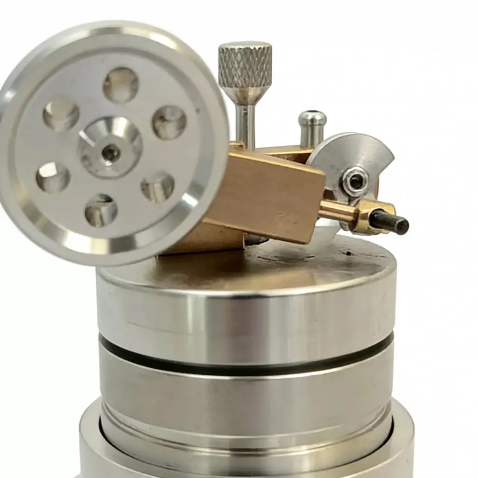 Working Vertical Single Cylinder Steam Engine Model for Collection and Education