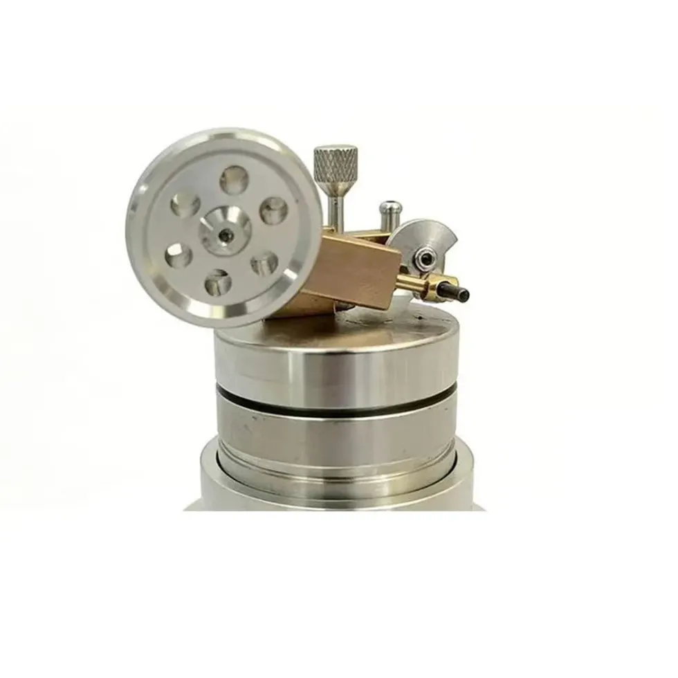 Working Vertical Single Cylinder Steam Engine Model for Collection and Education