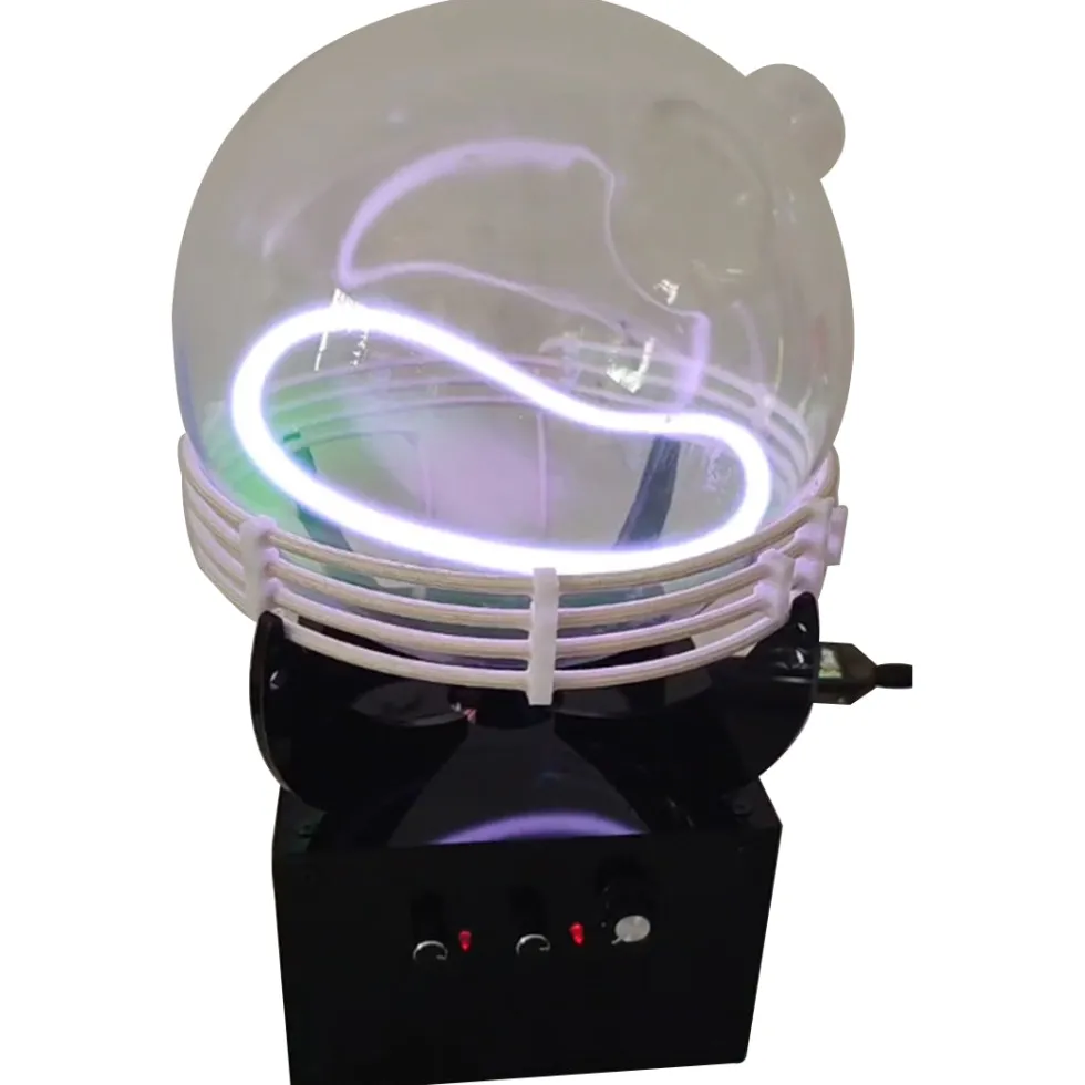 Xenon Gas Glow Ring Reactor Plasma Sphere – Interactive Science Desk Toy