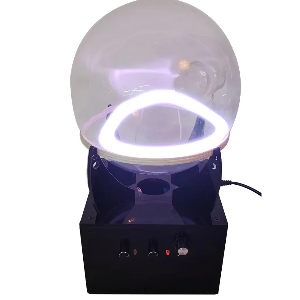 Xenon Gas Glow Ring Reactor Plasma Sphere – Interactive Science Desk Toy