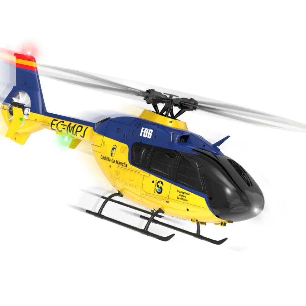 YU XIANG EC-135 RC Helicopter 1/36 2.4G 6CH Direct Drive Brushless 3D/6G Model
