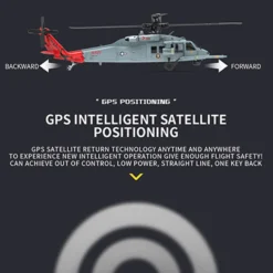 YU XIANG F09-H SH60 Seahawk 8CH RC Helicopter 1/47 Scale 2.4G Dual Brushless DD 6G/3D Stunt Copter Model