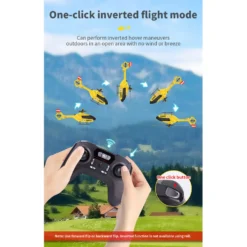 YU XIANG F06 RC Helicopter 1/36 Scale EC-135 2.4G 6-Channel Direct-Drive Brushless 3D Aerobatic Aircraft Model