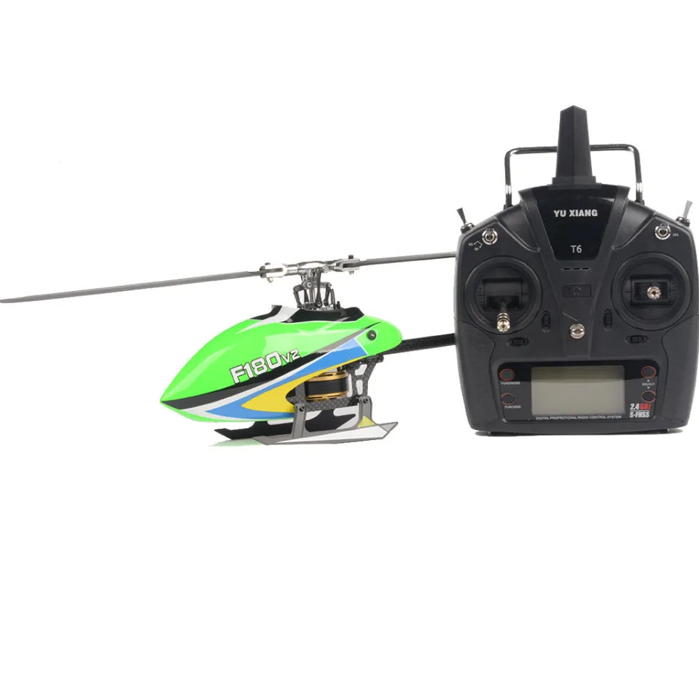 YUXIANG F180V2 2.4G 6CH Direct Drive RC Helicopter Model