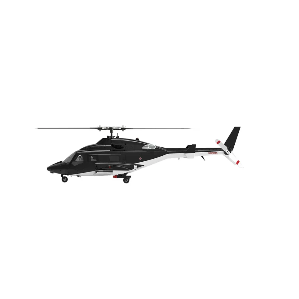 YUXIANG F02-V 1/34 Scale Airwolf RC Helicopter 2.4G 6CH 3D/6G Flybarless Helicopter RTF with Lights, Brushless Motor, Gyro Stabilization