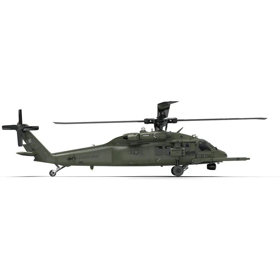 YU XIANG YXZNRC F09-V RC Helicopter 1/47 Scale 2.4G 6CH Dual Brushless Direct Drive Flybarless 6G/3D Stunt Model